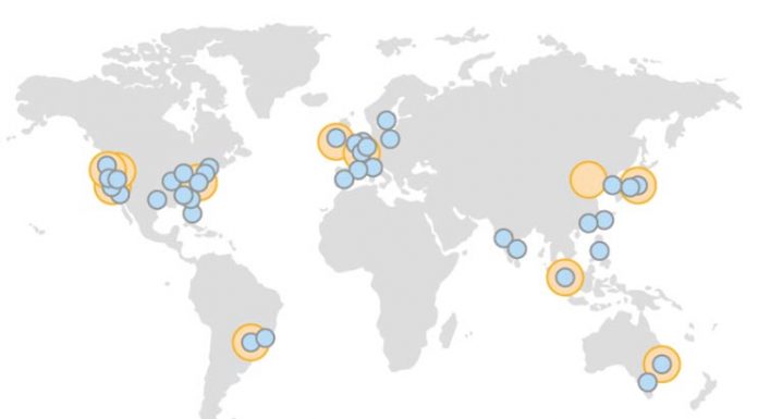 AWS deschide o regiune cloud in Hong Kong