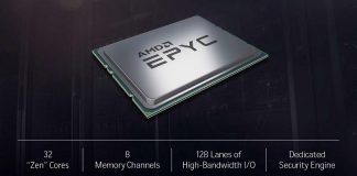 AMD lanseaza a 2-a generatie a procesorului Epyc, Google si Twitter deja clienti